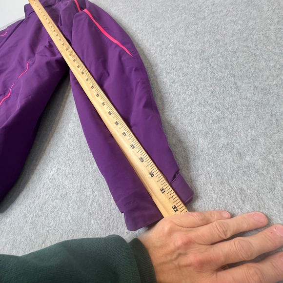 The North Face Insulated Winter Ski Jacket Purple Pink Womens Large - Picture 5 of 13
